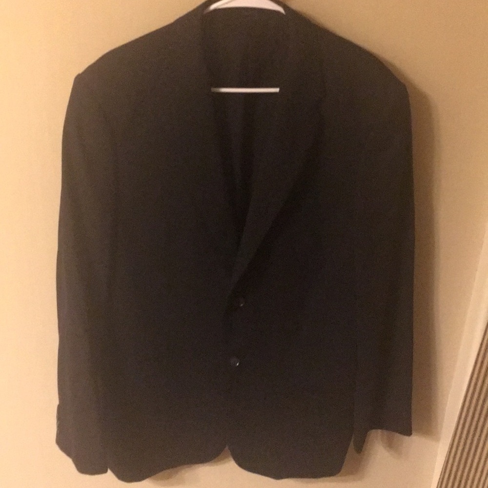 Men's Black Blazer.  Express 42R